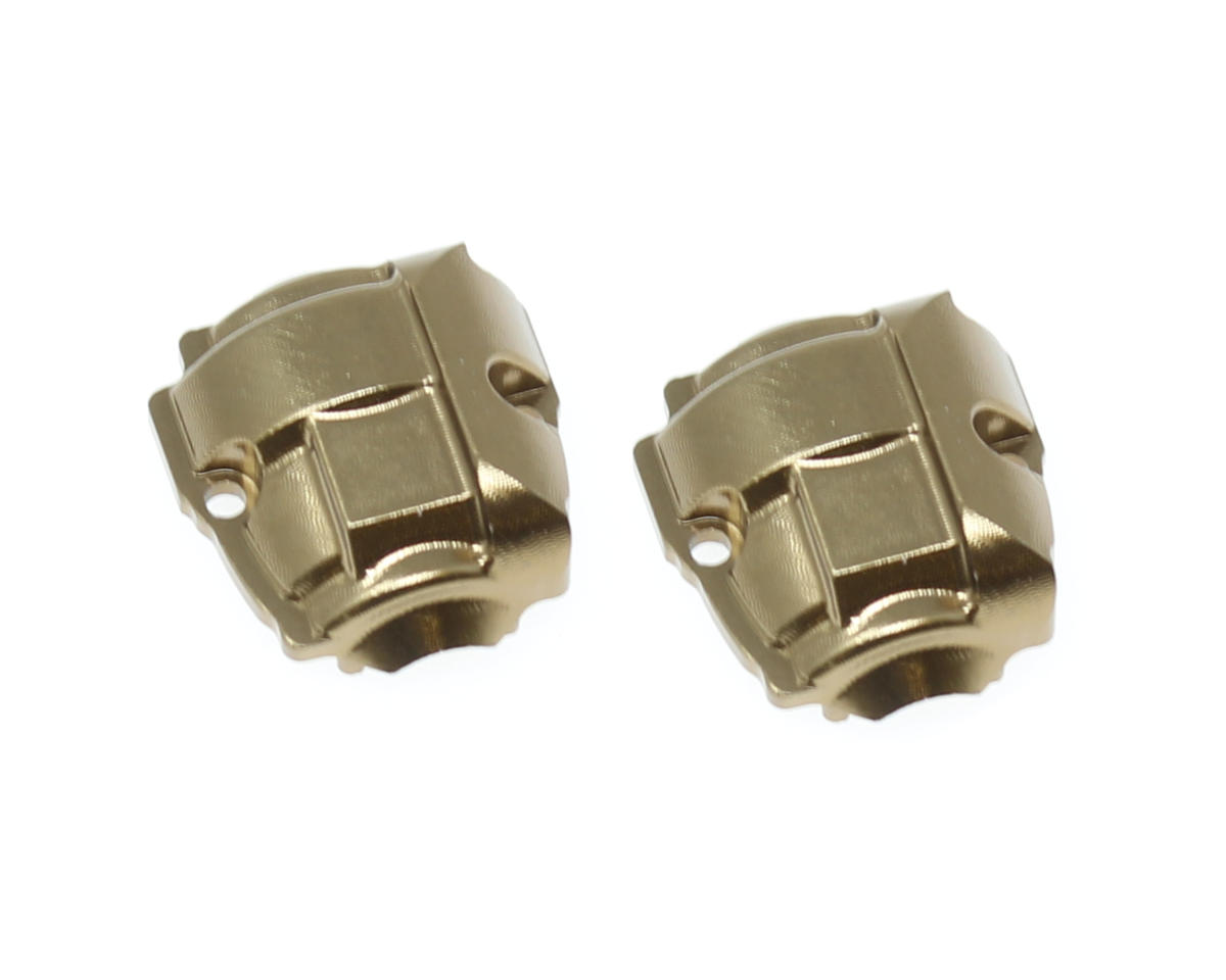 Redcat MT-18/Ascent-18 Aluminum Differential Covers (Bronze) (2)