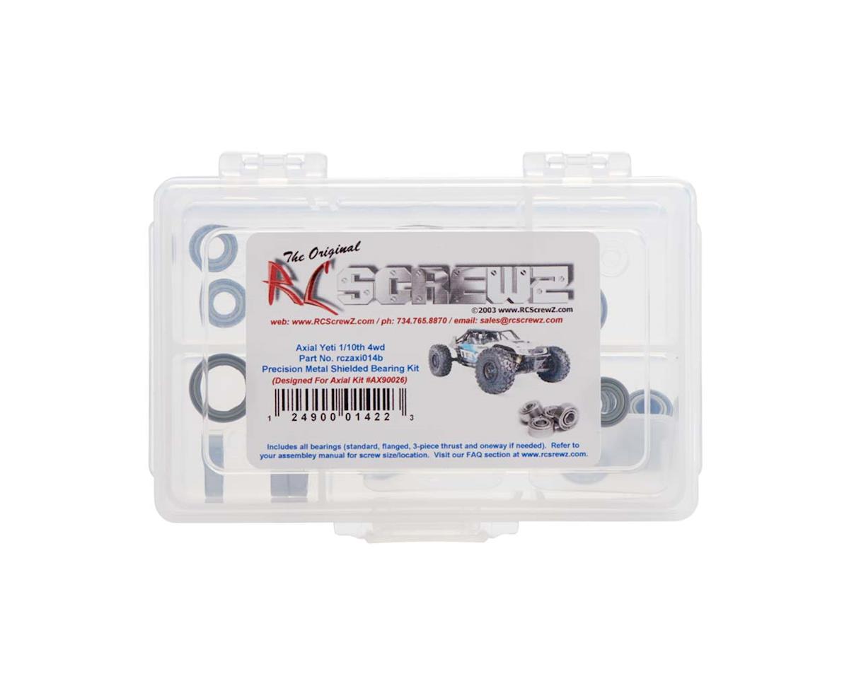 RC Screwz Axial Yeti 1/10 4WD Precision Metal Shielded Bearing Kit