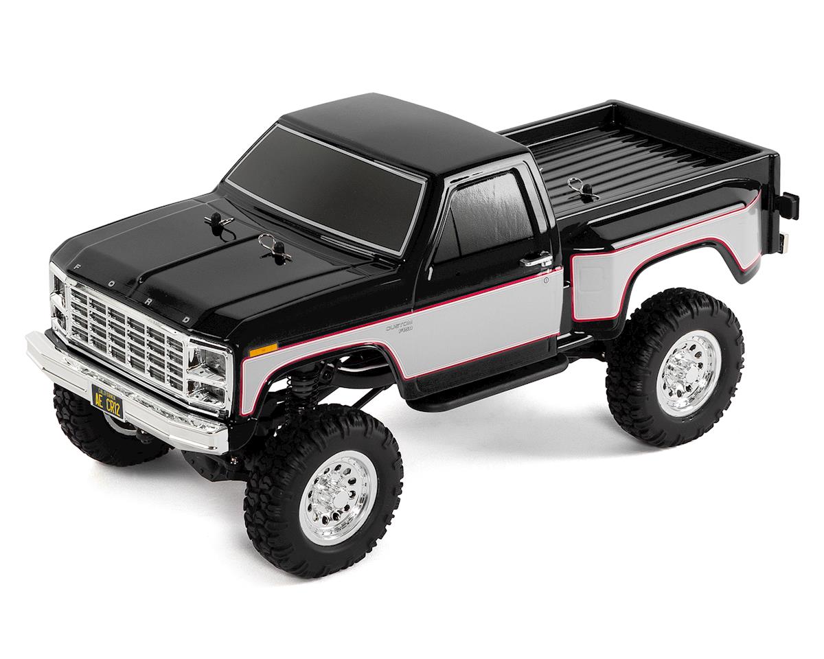Team Associated CR12 F-150 Truck RTR 1/12 4WD Rock Crawler (Black)