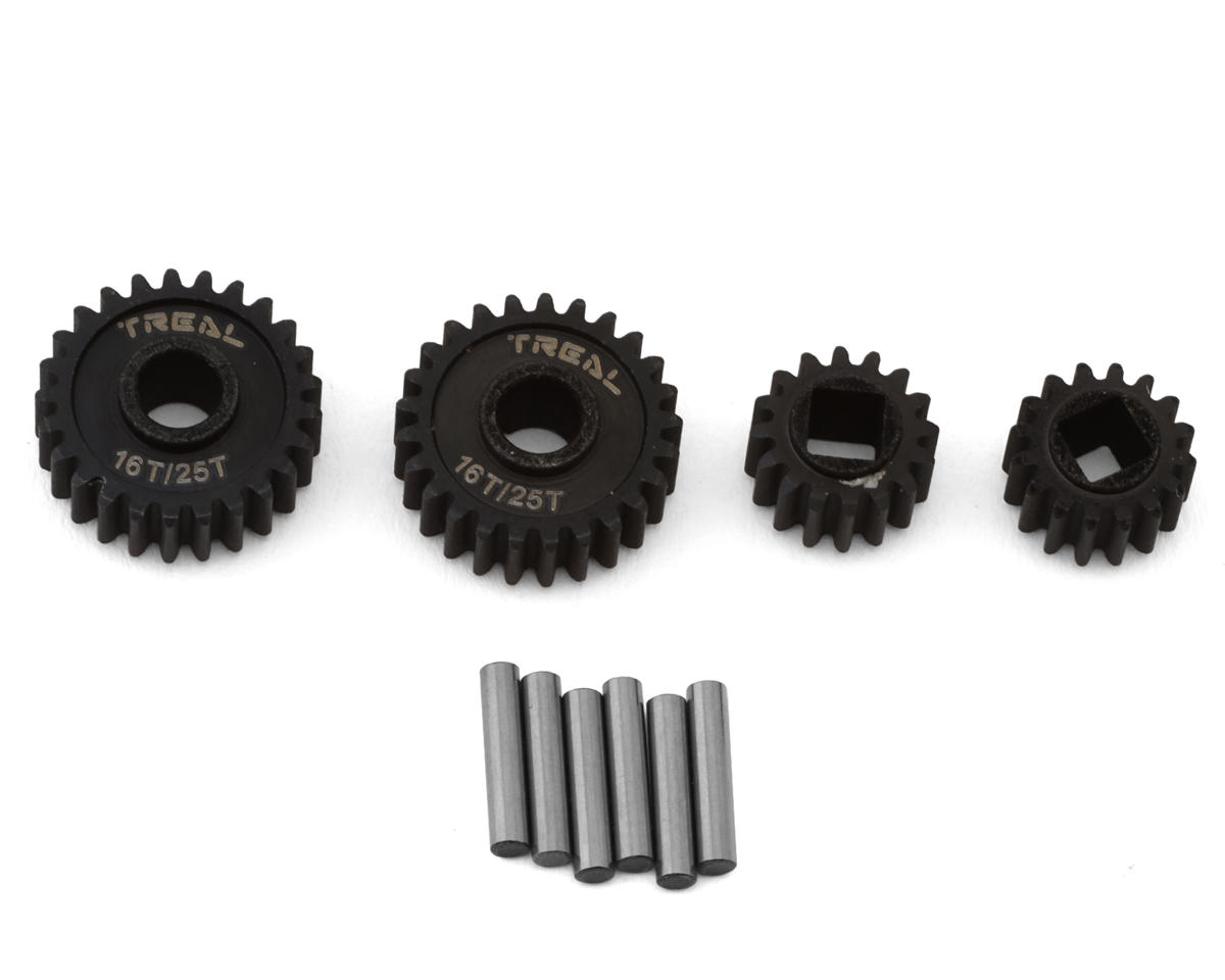 Treal Hobby Axial UTB18 Hardened Steel Overdrive Portal Gears (16T/25T)
