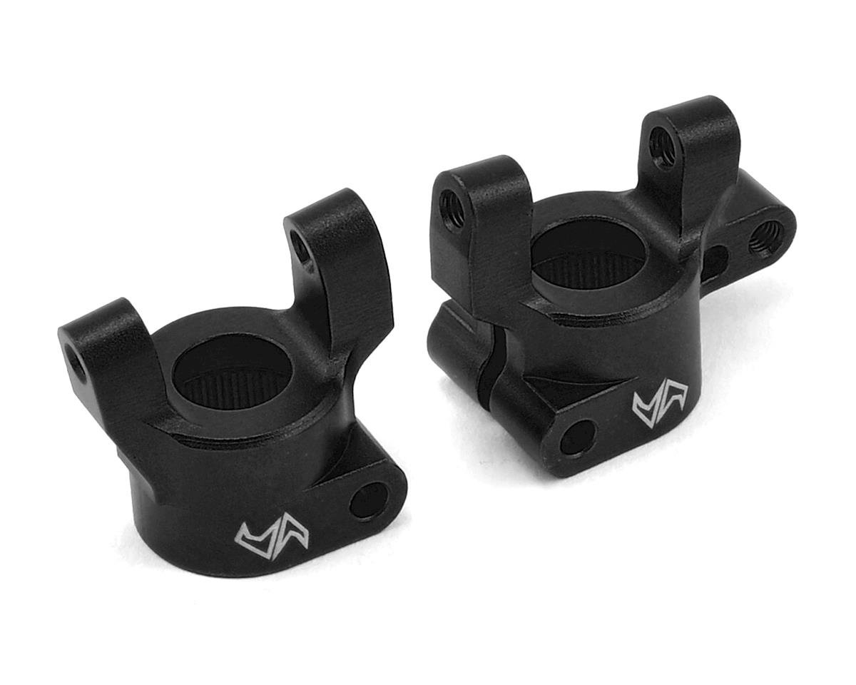 Samix SCX10 II Aluminum C-Hub Carrier Set (2) (Black)