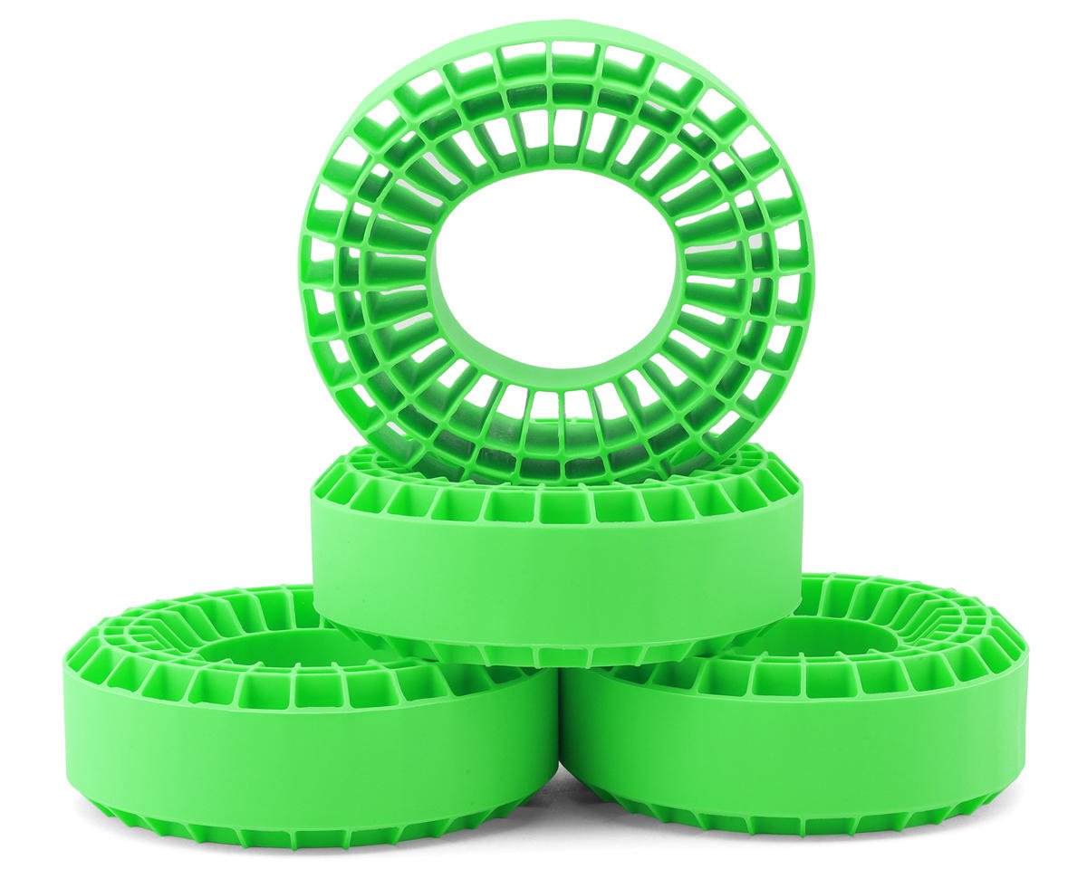 Injora 1.9" 1/10 Crawler Tires Silicone Rubber Inserts (118-122mm) (4.75" OD)