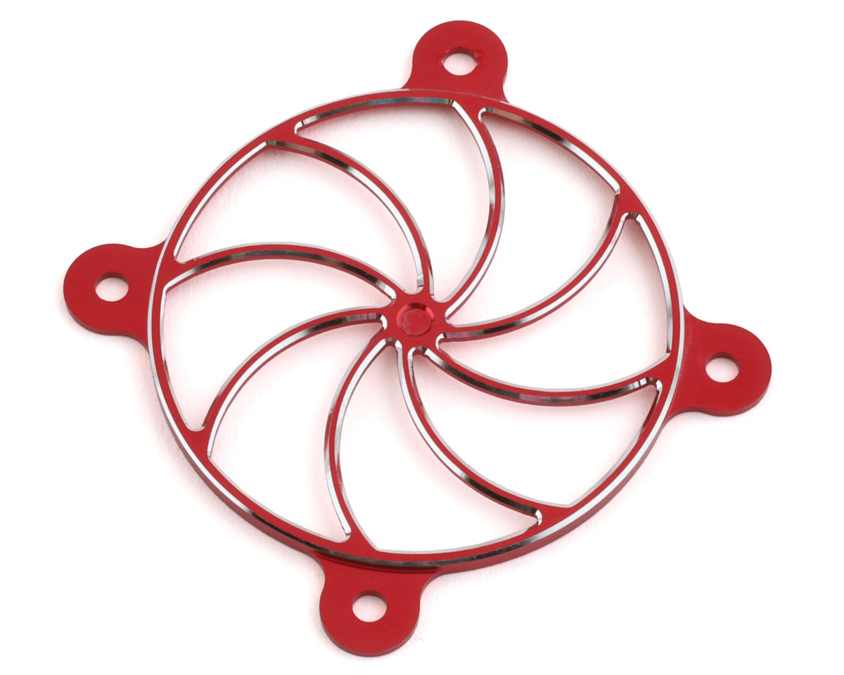 Team Brood Aluminum 50mm Fan Cover (Red)