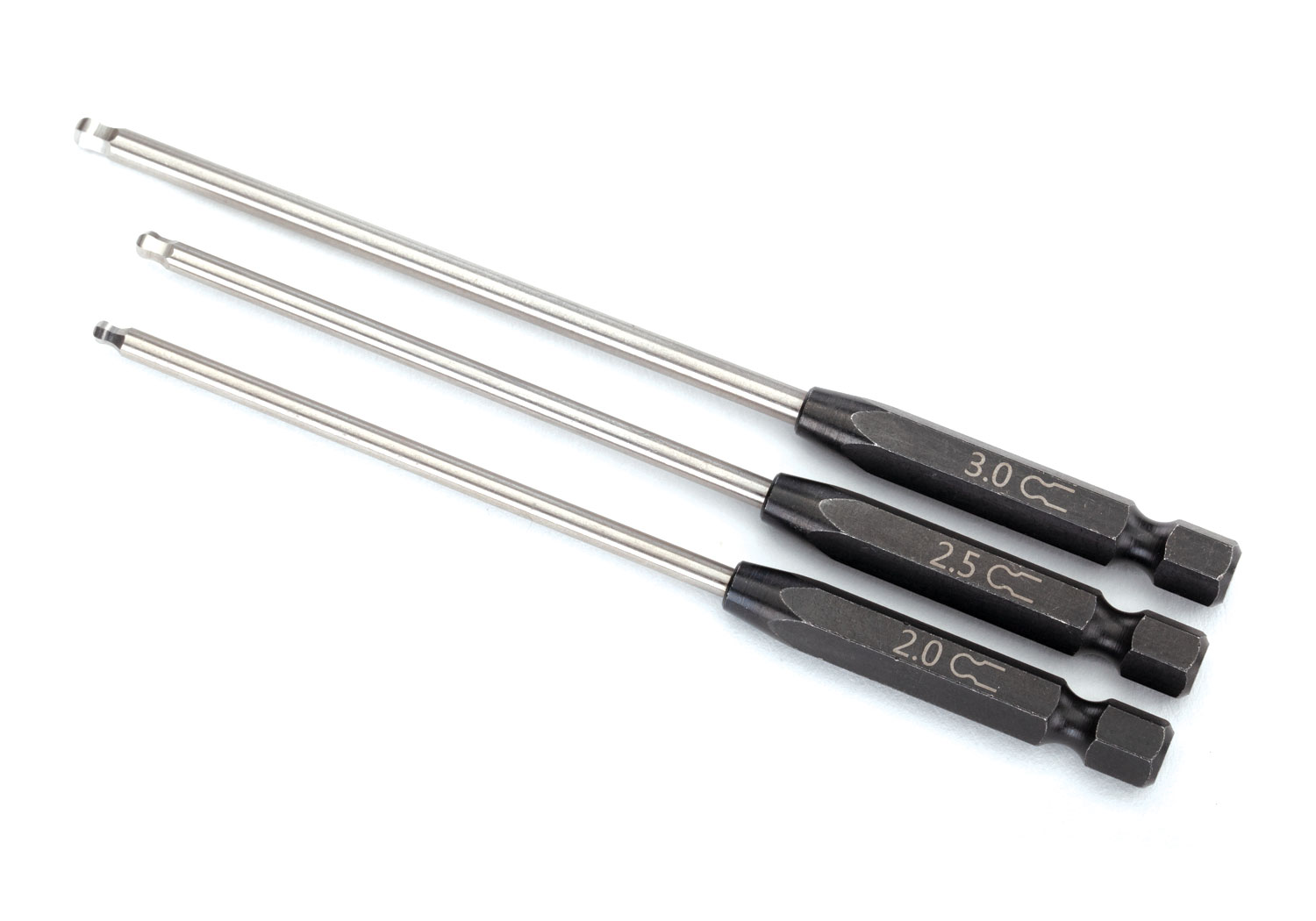 3-Piece Ball-End Hex Bit Set