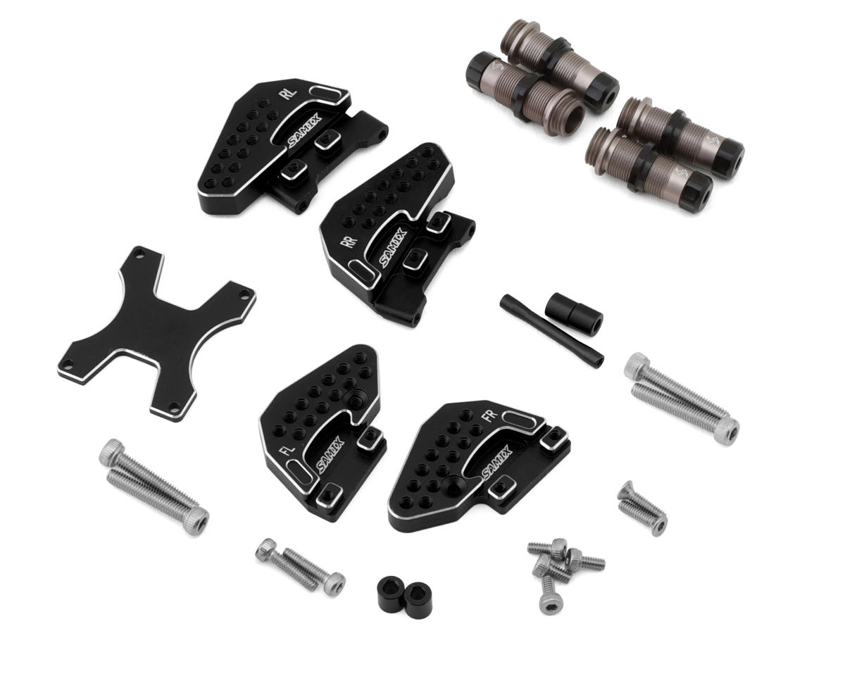 Samix Aluminum Shock Bodies & Mounts for Traxxas TRX-4M (Hard Coated)