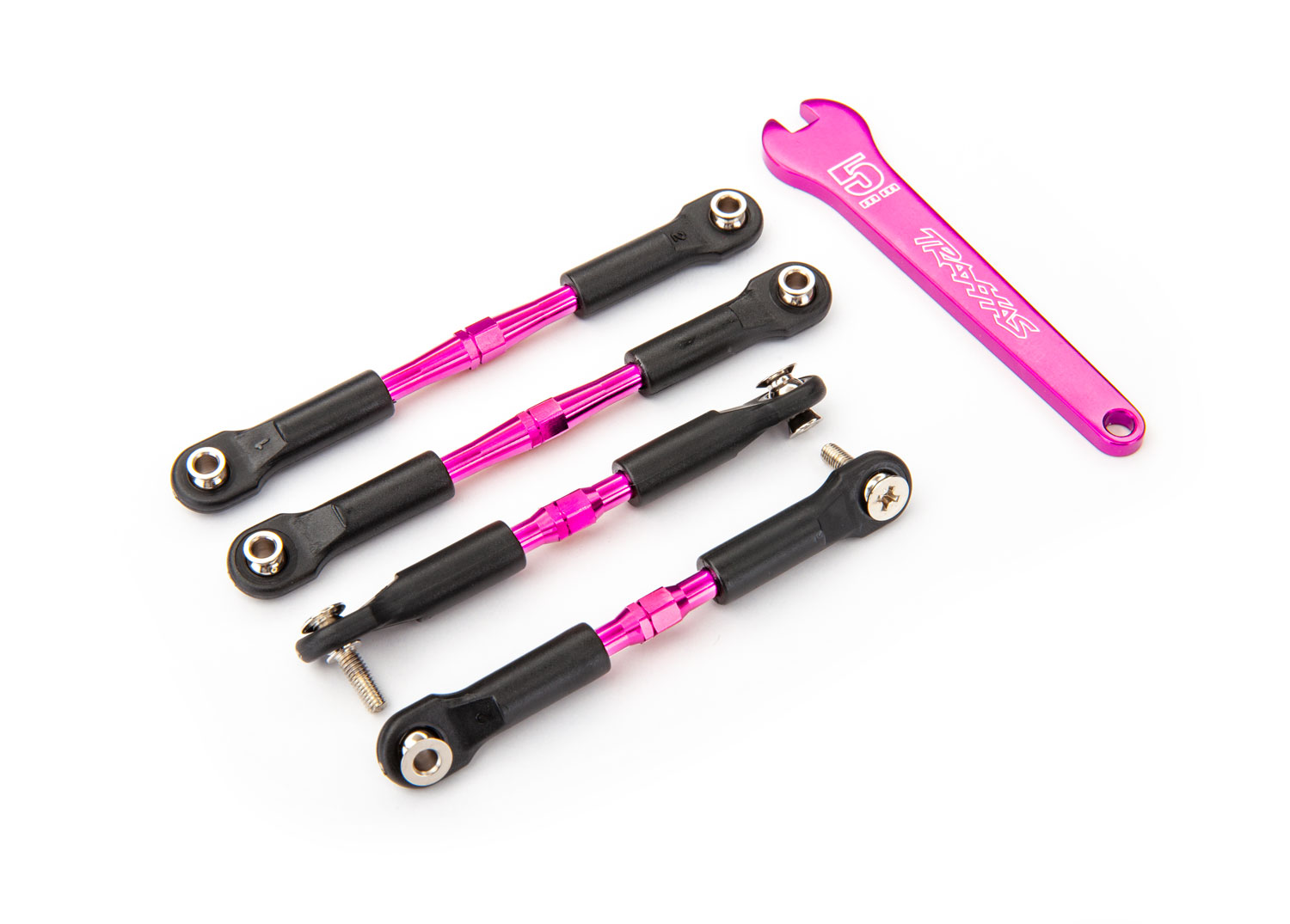 Pink Aluminum Camber Link Set (F&R)