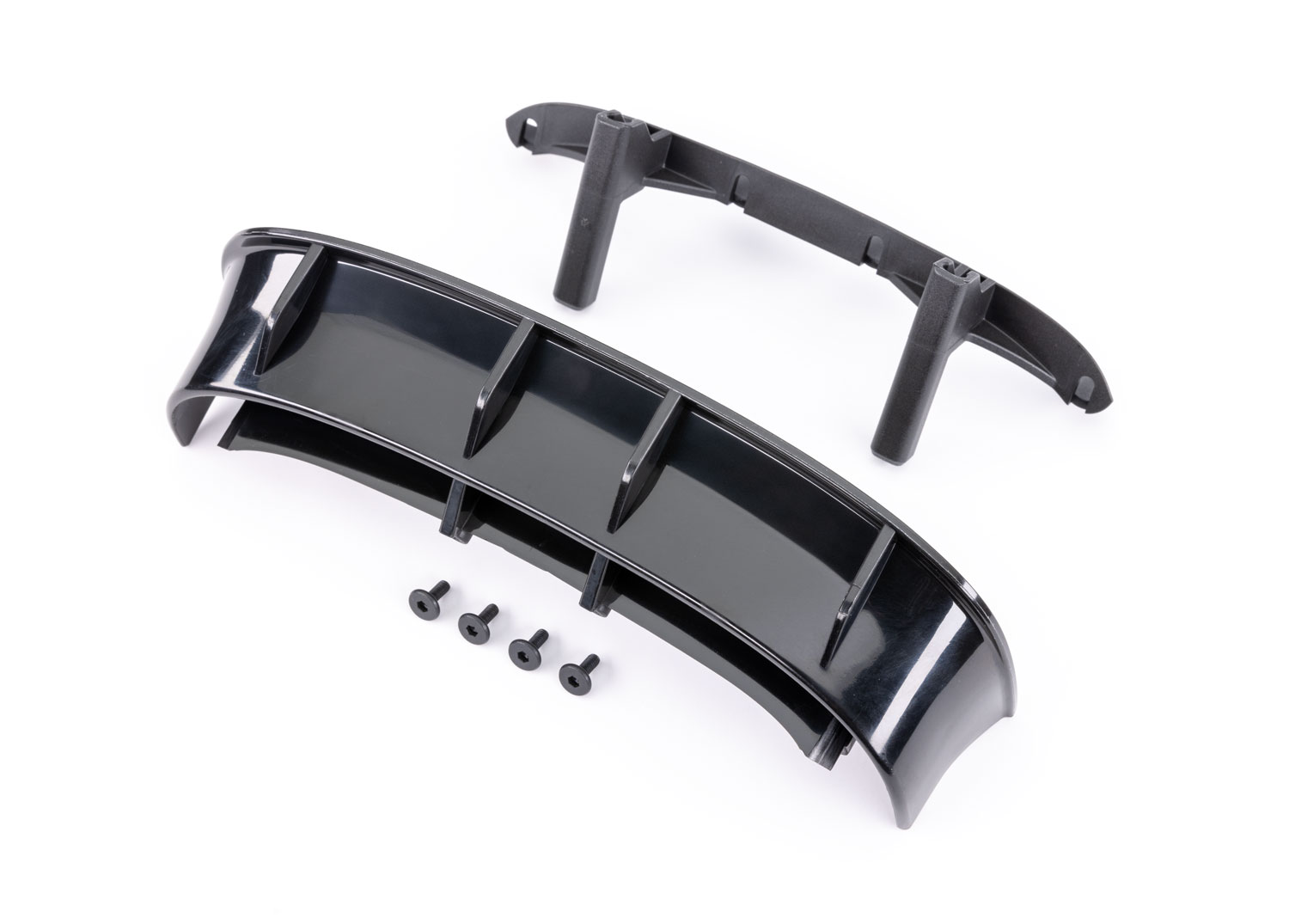 Ford Fiesta Black Rear Wing with Screws