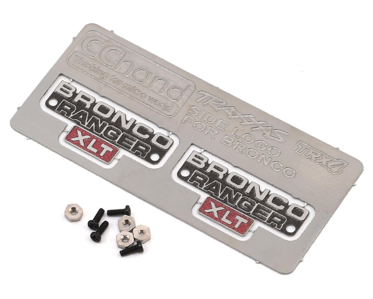 RC4WD CChand Side Metal Emblem for Traxxas TRX-4 Bronco