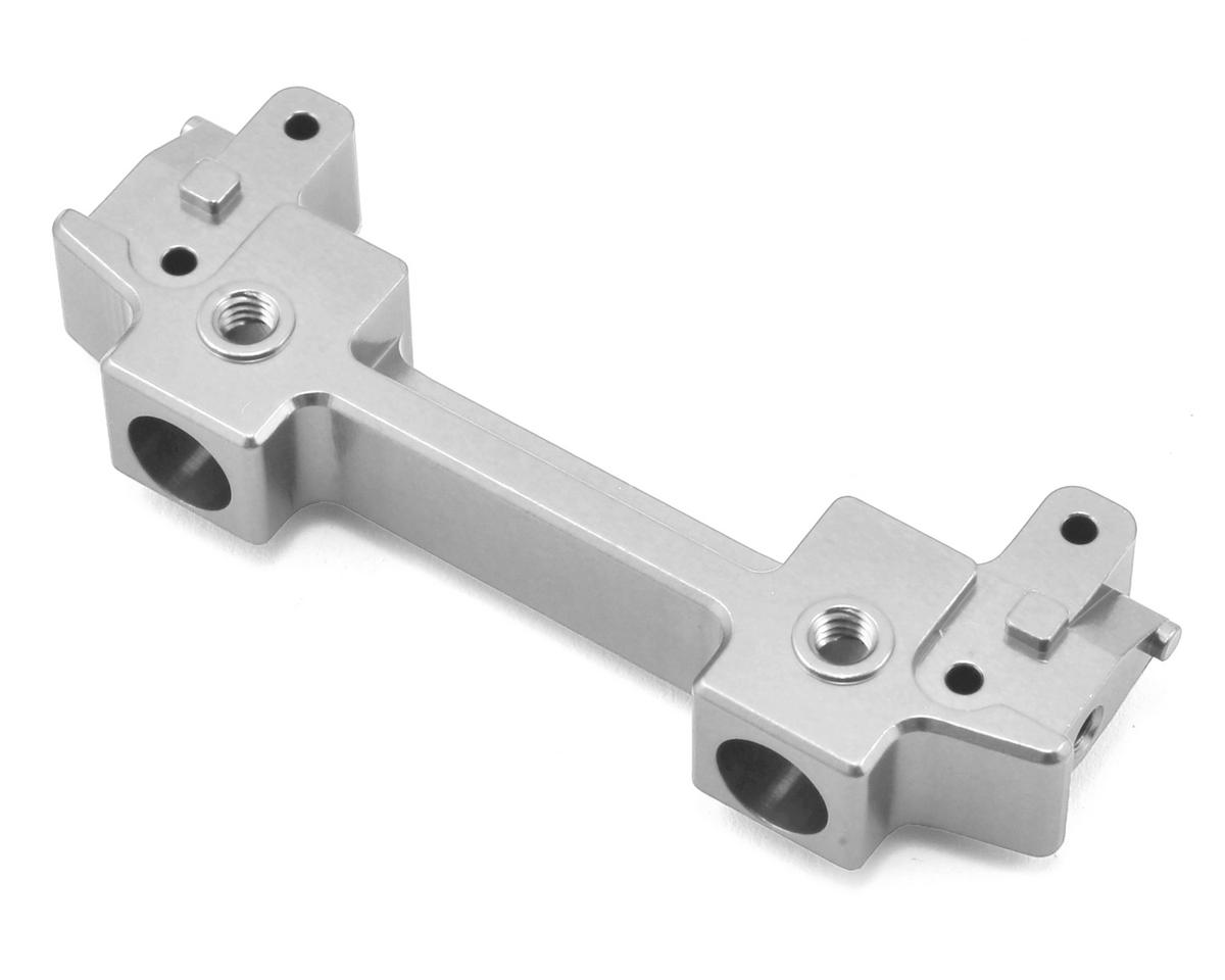 ST Racing Concepts SCX10 II Aluminum Front Bumper Mount/Chassis Brace (Silver)
