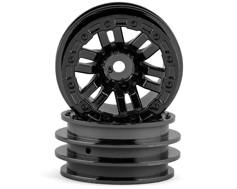 1.0" Black Wheels (2)