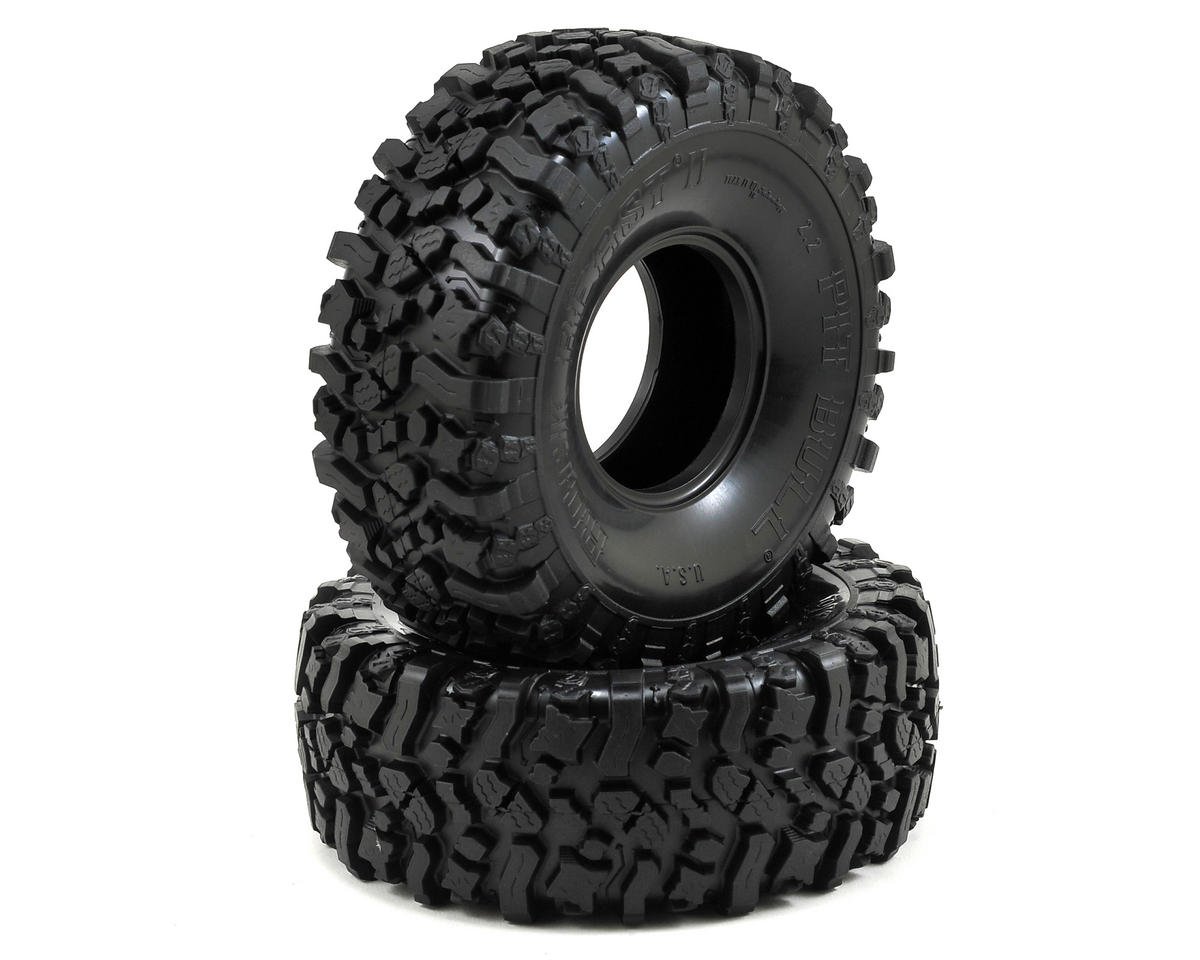 Pit Bull Tires Rock Beast II 2.2" Scale Rock Crawler Tires (2) (No Foam) (Komp)
