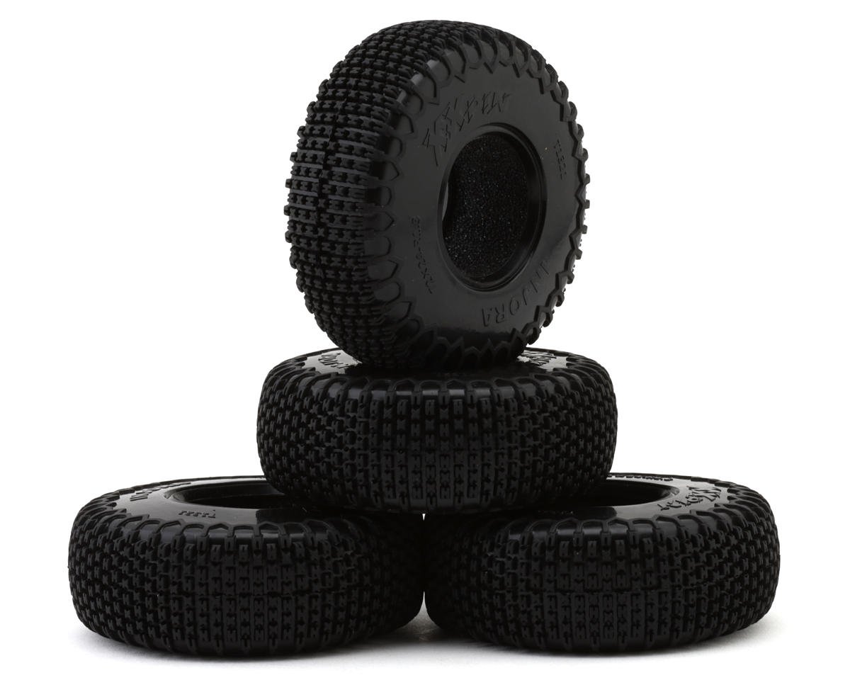 Injora 1.3" XHX Pin Micro Rock Crawler Tires (4) (72mm OD) (S5)