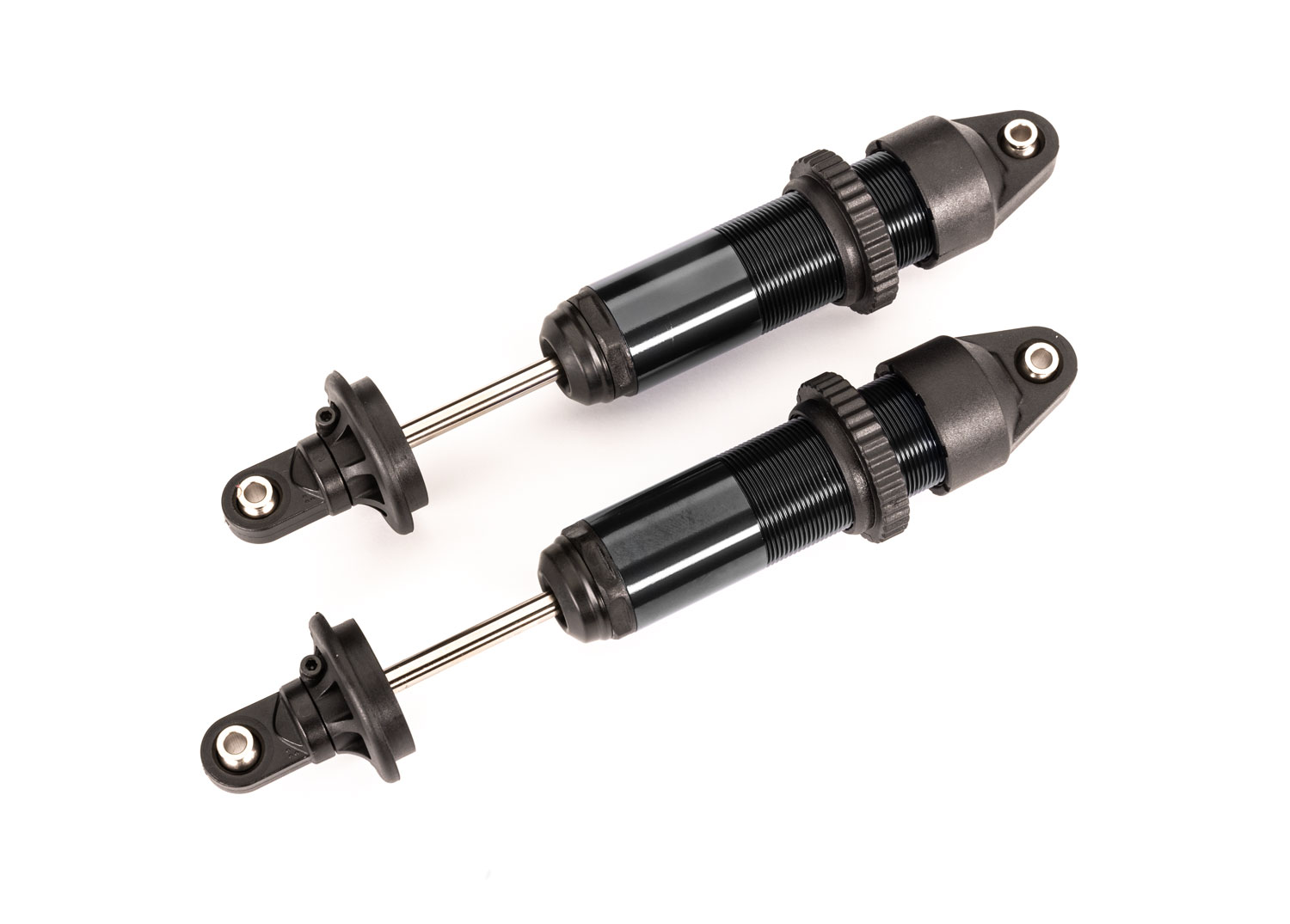 Black Aluminum Medium GTX Shocks (2)