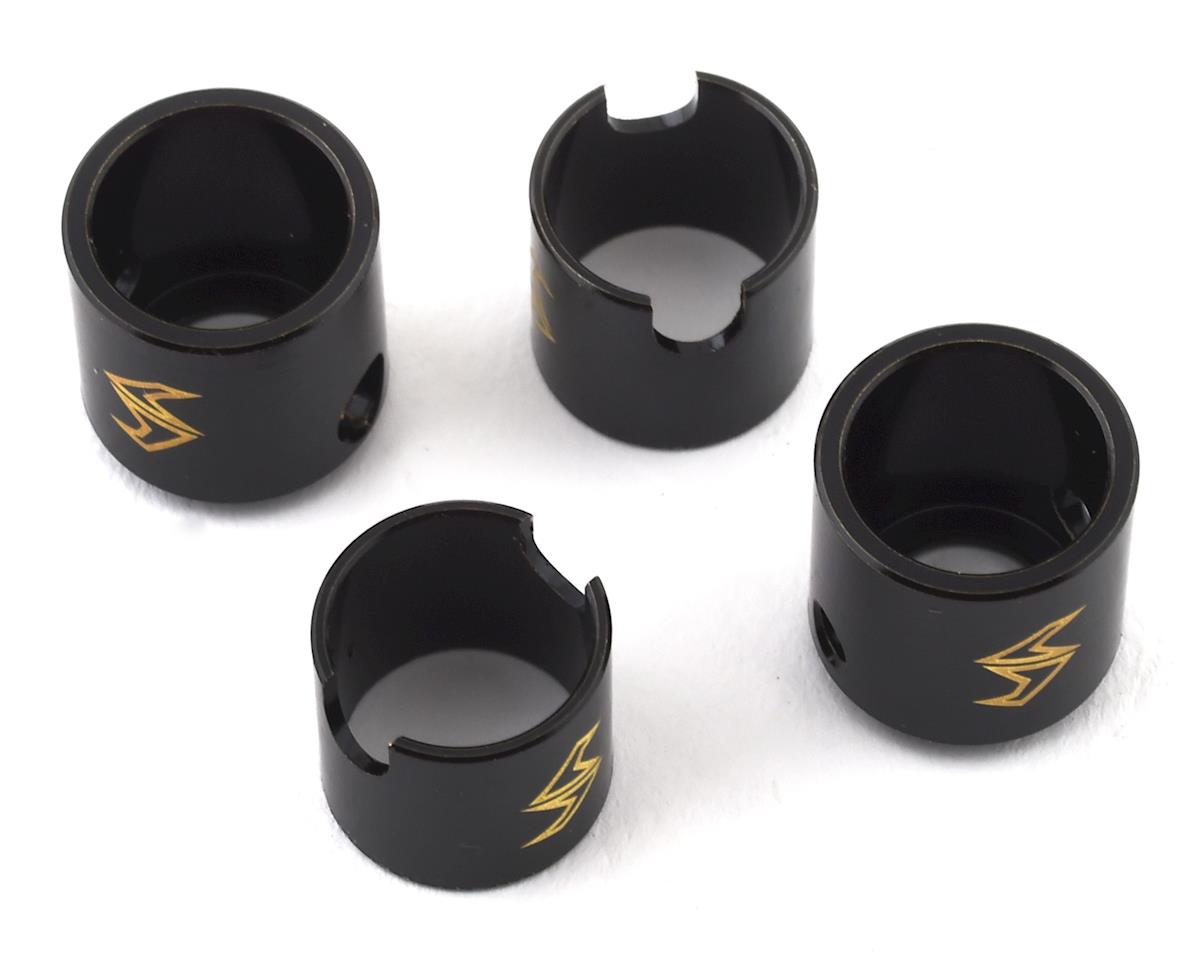 Samix Element Enduro Brass Driveshaft Cups (Black) (4)