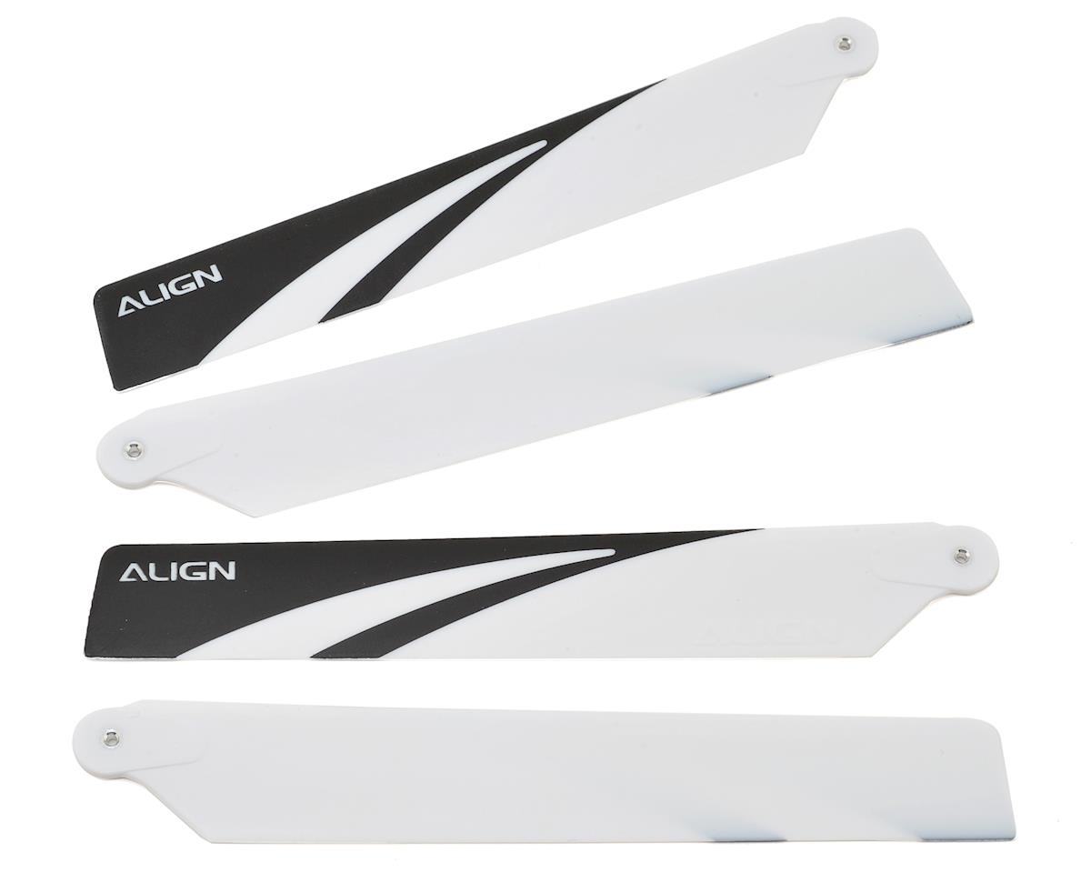 Align 150 120mm Main Blade Set (White/Black Tips)