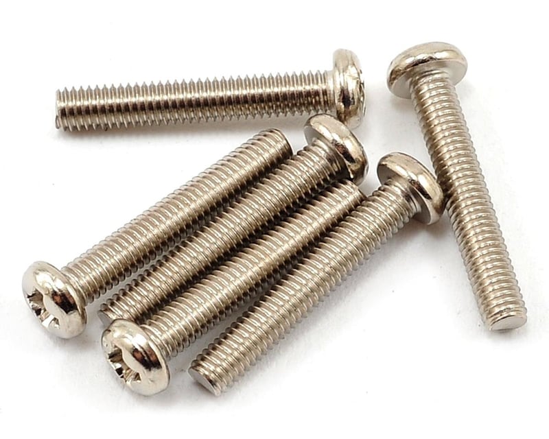 Round-Head Machine Screws 3x18 mm (6)