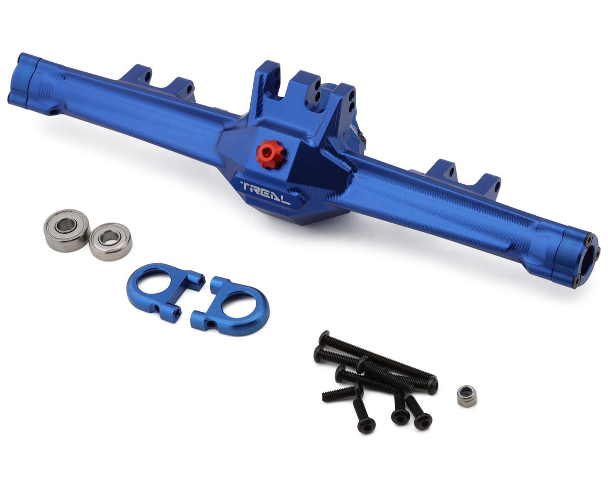 Treal Hobby Vanquish H10 Optic 7075 Aluminum Rear Axle Housing Set