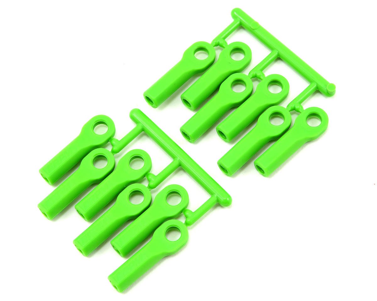 RPM Long Turnbuckle Rod End Set for Traxxas Chassis (Green) (12)
