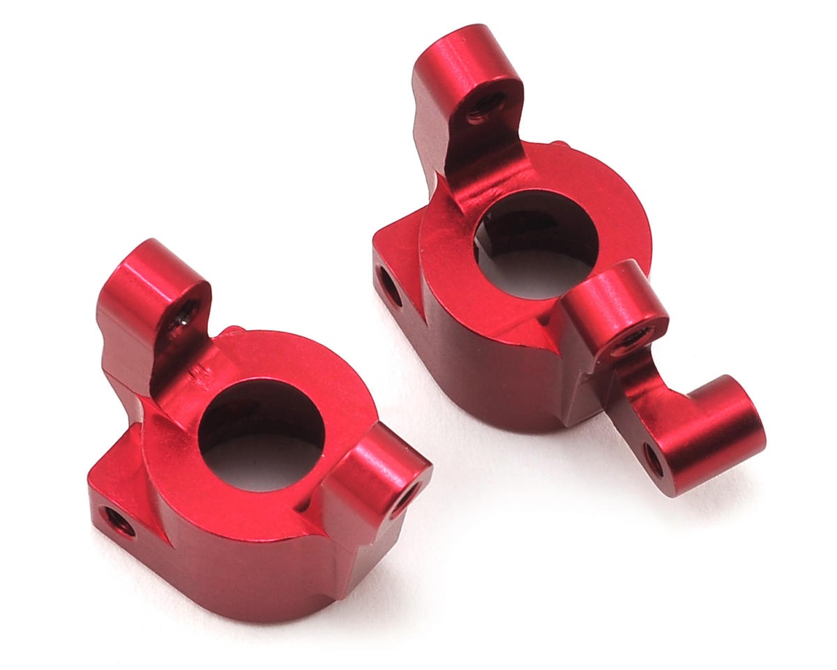 ST Racing Concepts SCX10 II Aluminum Front C-Hubs (2) (Red)