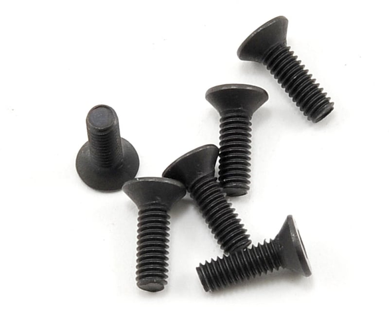 Countersunk Machine Screws 2.5x8 mm (6)