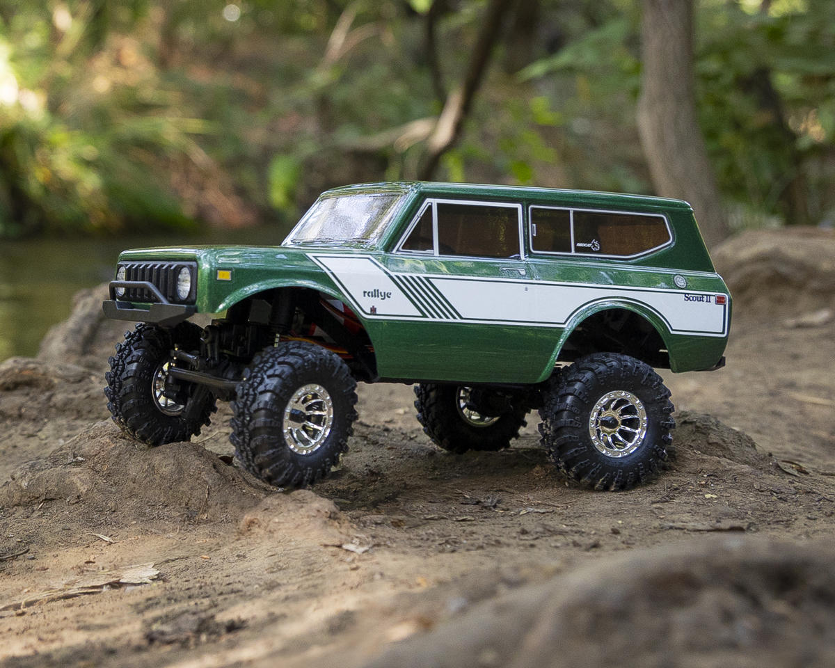 Redcat Ascent-18 International Scout II 1/18 4WD RTR Rock Crawler (Green)