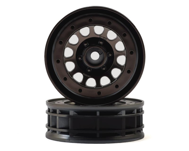 1.9" Blk Chrome Beadlock Method Wheels (2)