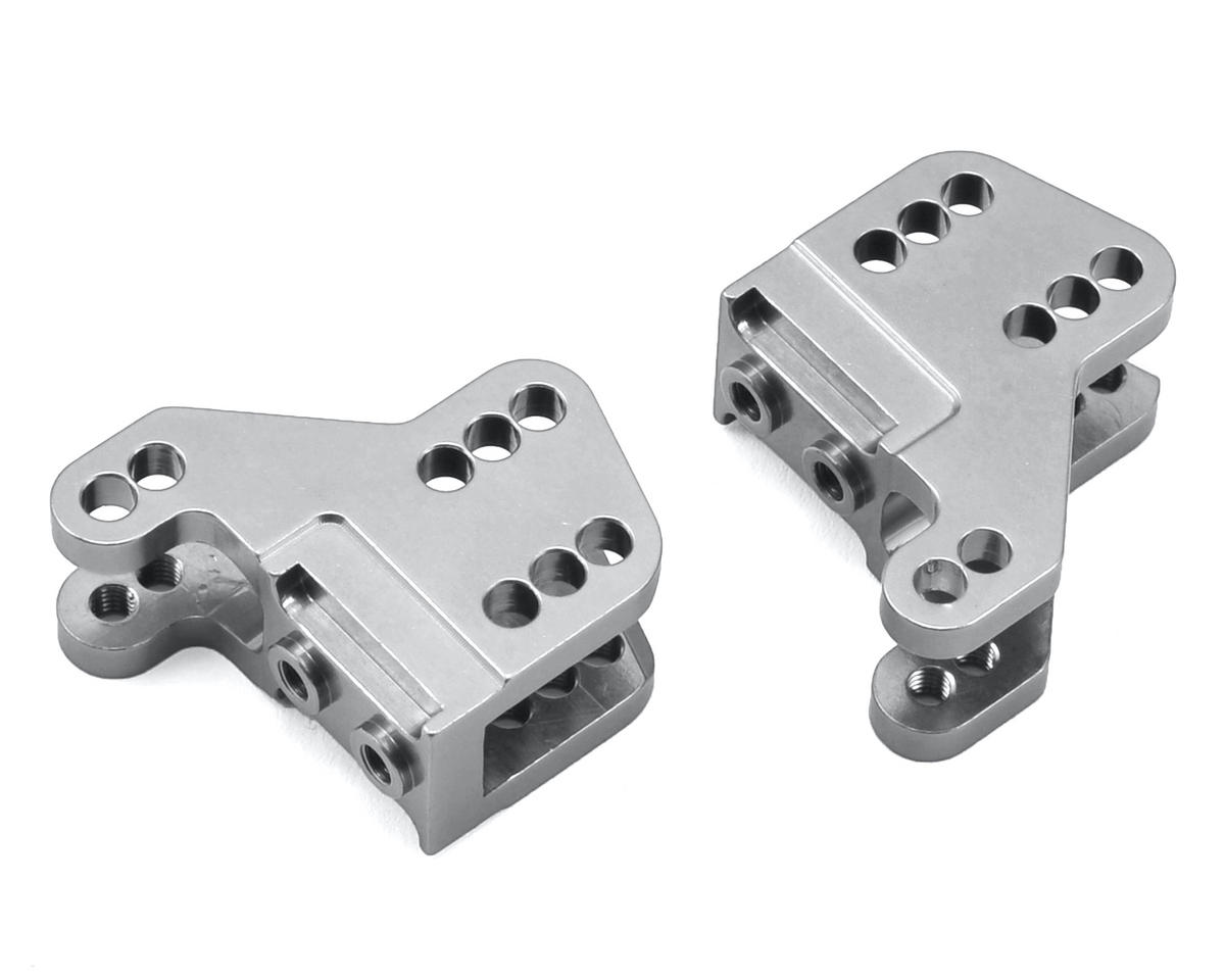 ST Racing Concepts RR10/Wraith Aluminum Lower Shock Mount (2) (Silver)