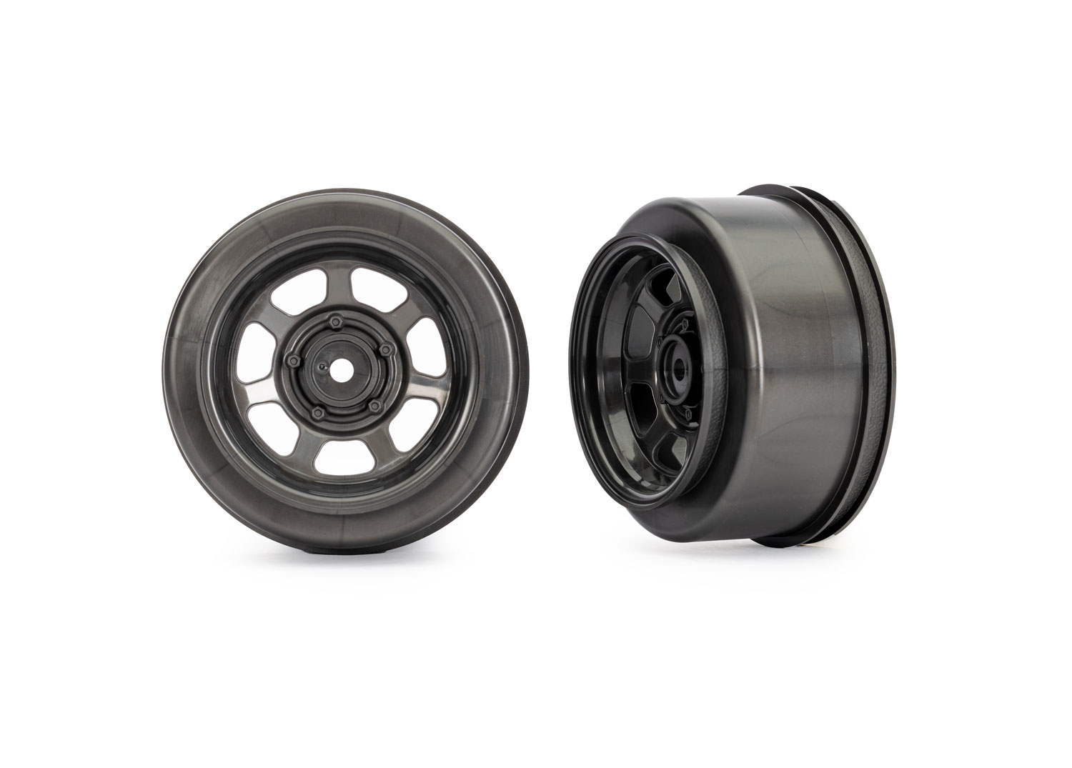Dirt Oval Gray Rear Wheels (2)