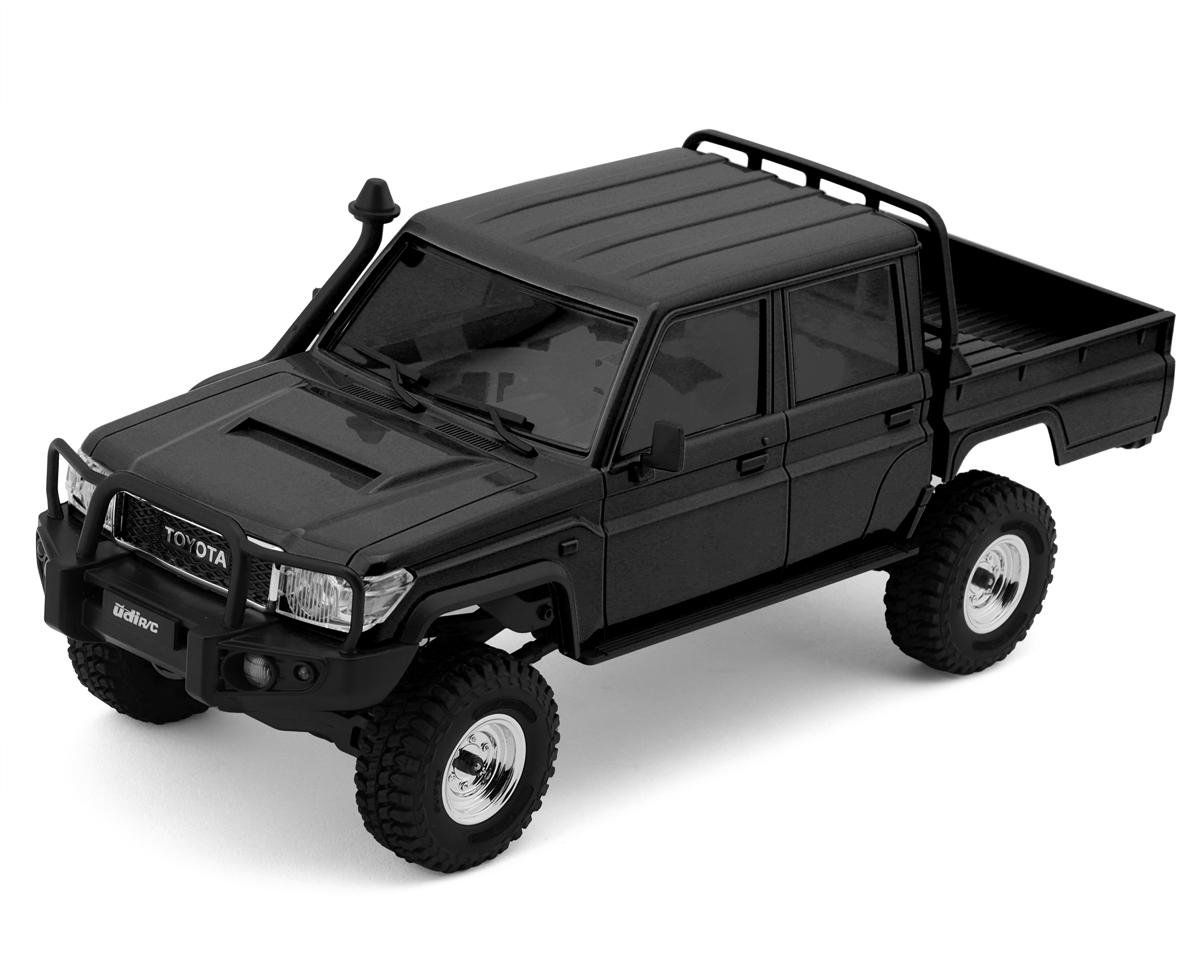 UDI RC UCX18 Pro Toyota Land Cruiser 1/18 RTR 4WD Brushless Rock Crawler (Black)