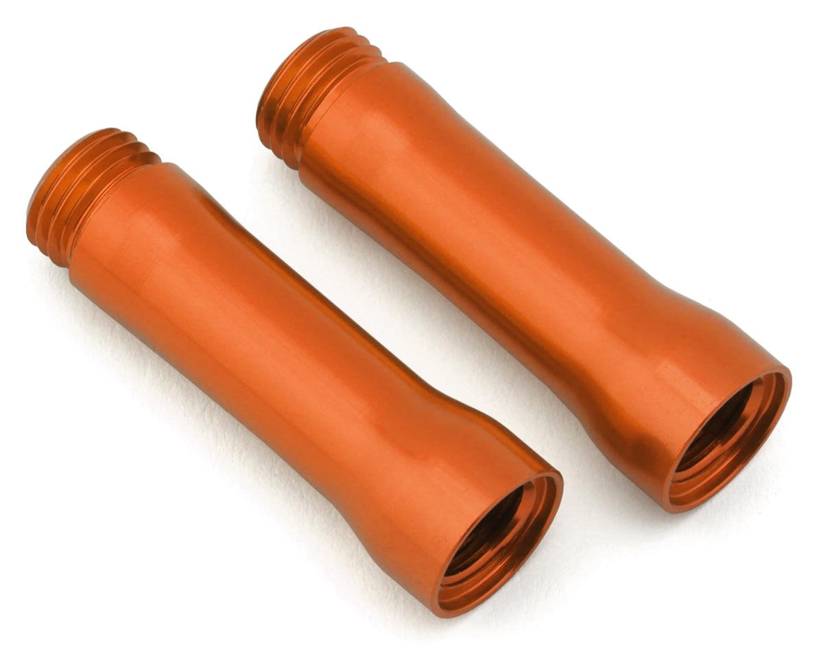 Reefs RC XP 90mm Anodized Shock Bodies (Orange) (2)