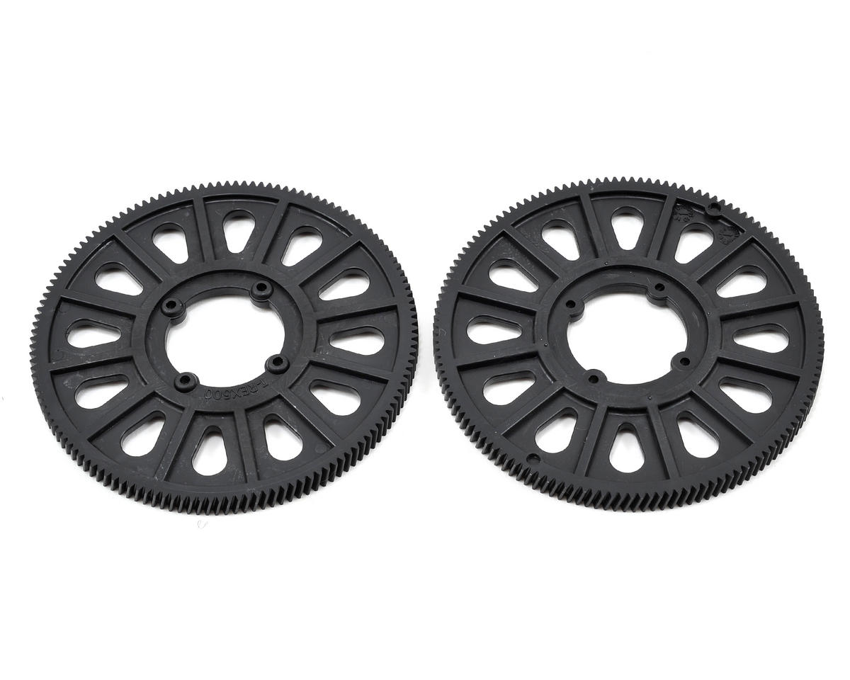 Align 500 Slant Thread Main Drive Gear Set (2) (134T)