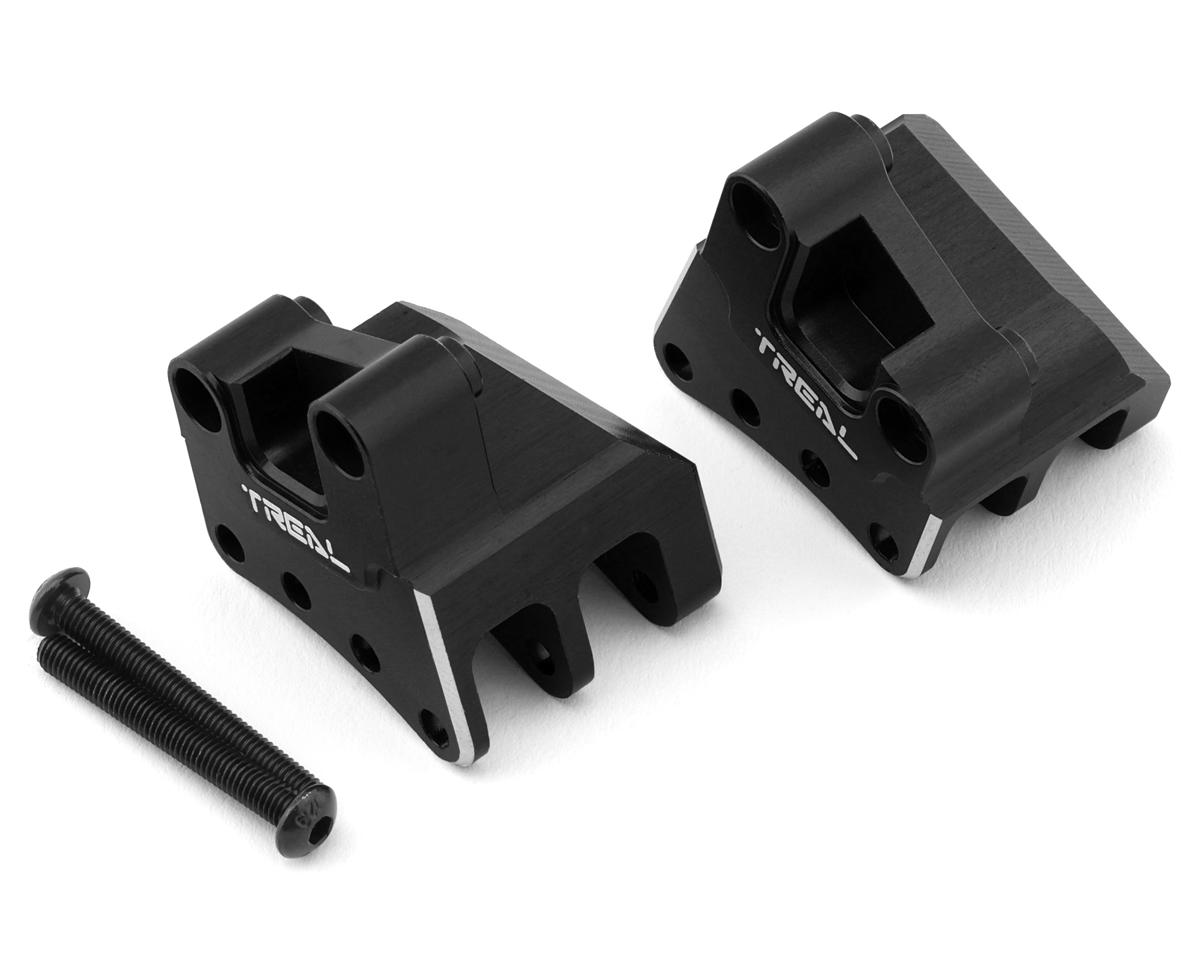 Treal Hobby Axial RBX10 Ryft Aluminum Rear Shock Mounts (Black) (2) (4-Holes)