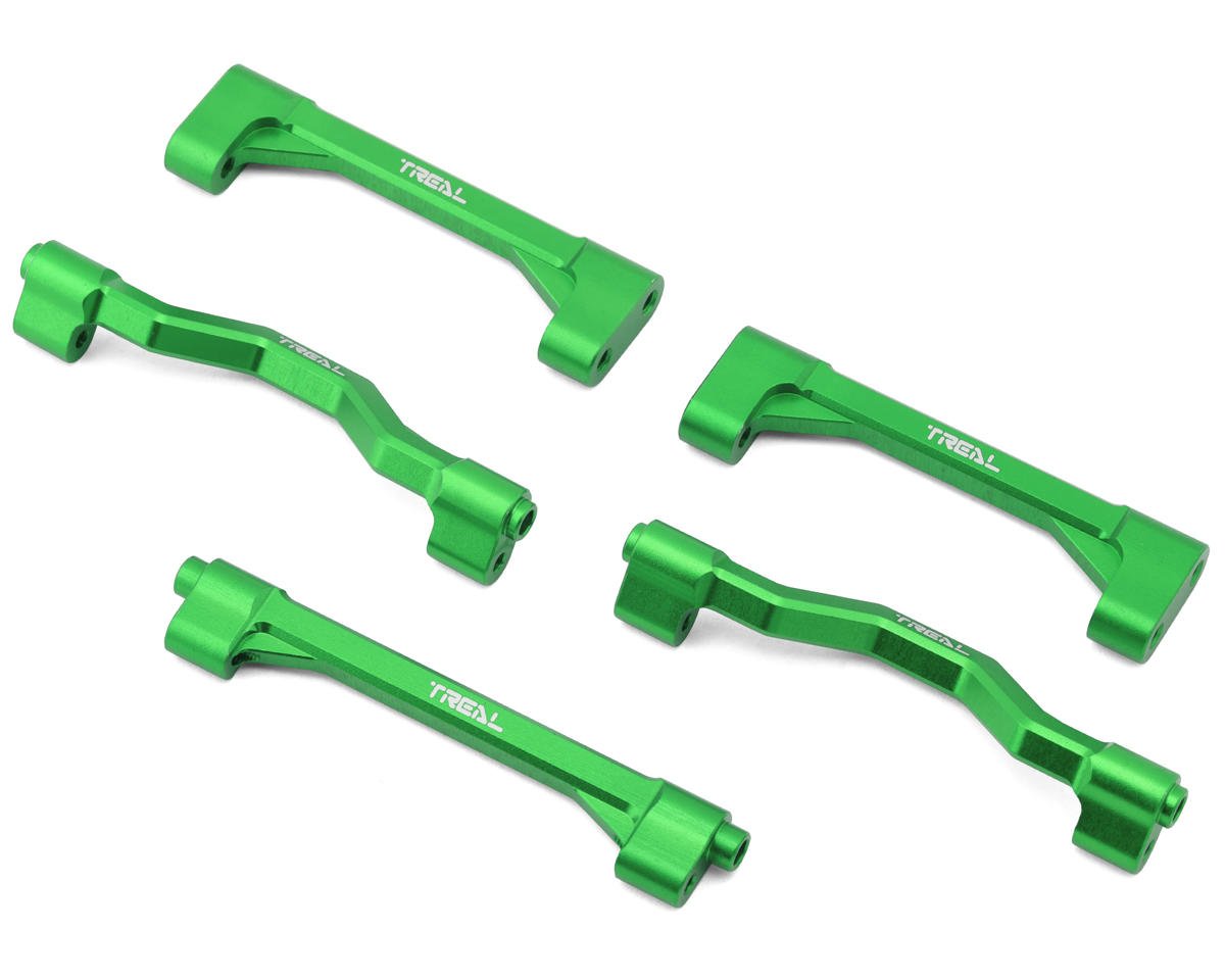 Treal Hobby Losi® LMT™ Aluminum Chassis Cross Brace Set (Green) (5)