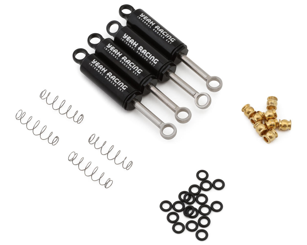 Yeah Racing Aluminum Oil-Filled Internal Spring Shock Set for Traxxas® TRX-4M®