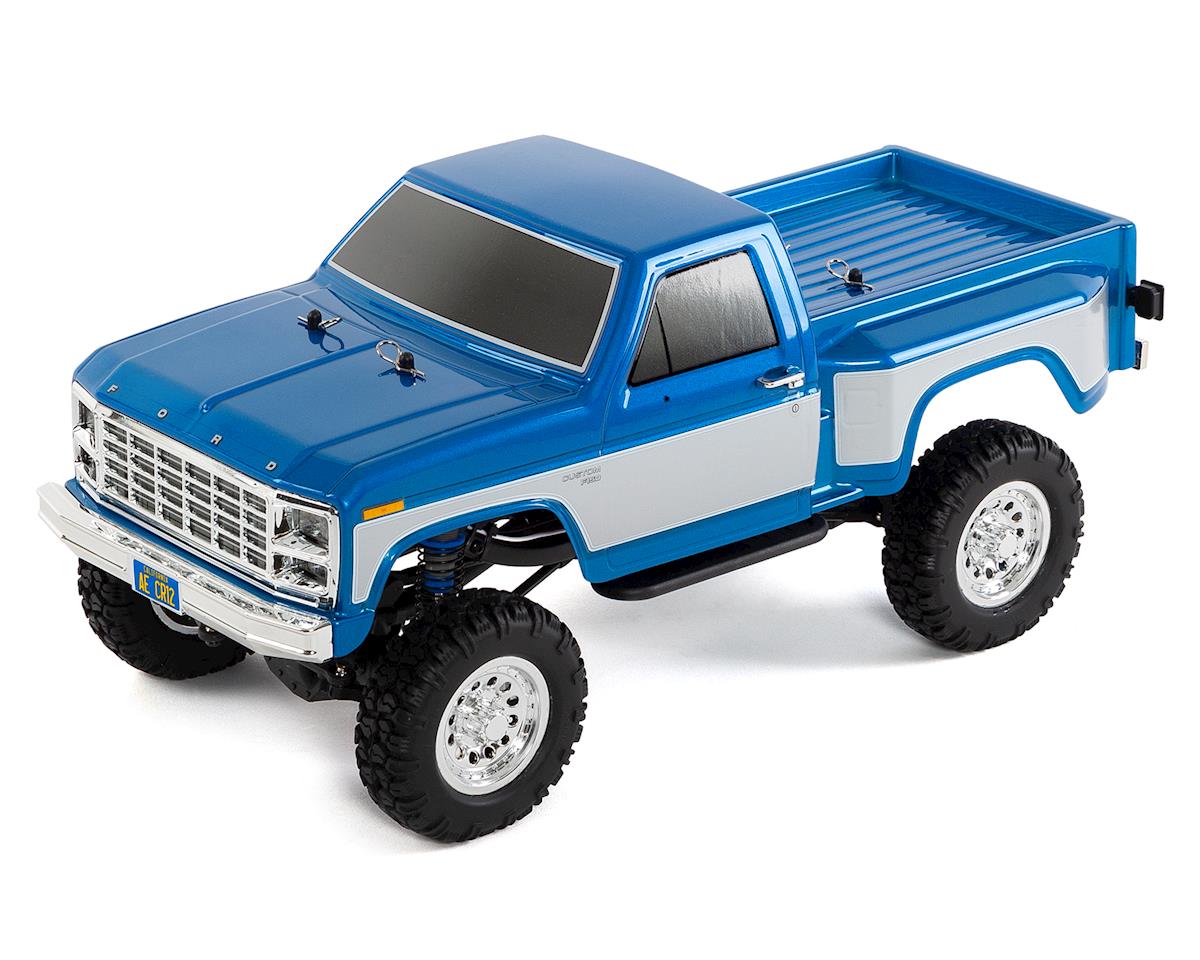 Team Associated CR12 F-150 Truck RTR 1/12 4WD Rock Crawler (Blue)