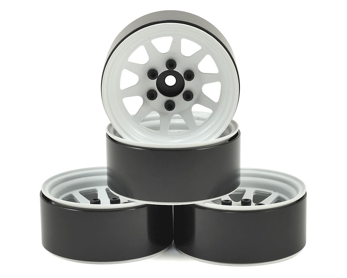 RC4WD OEM Stamped Steel 1.9" Beadlock Wheels (White)