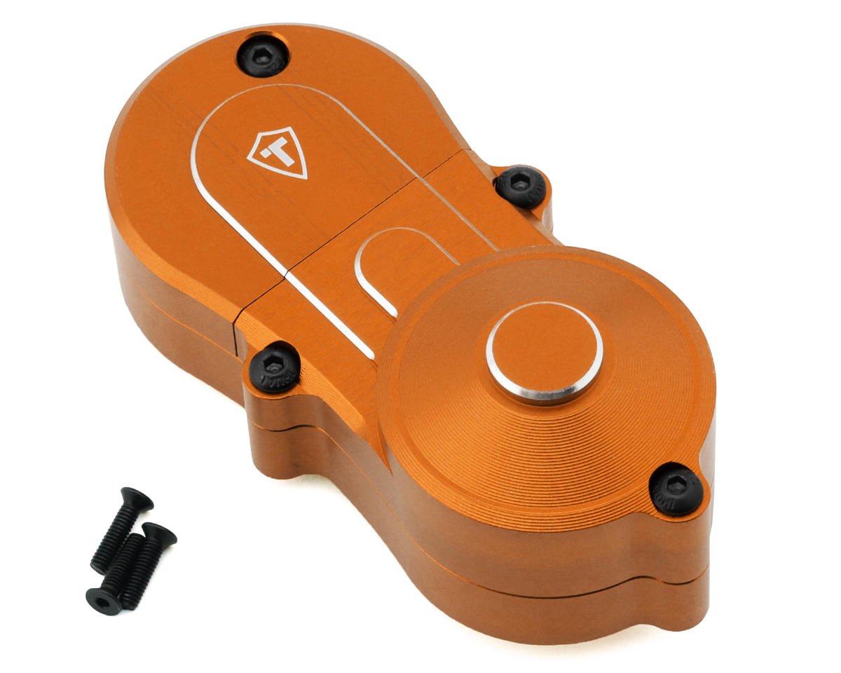 Treal Hobby Losi® LMT™ Aluminum Outer Gearbox Housing (Orange)