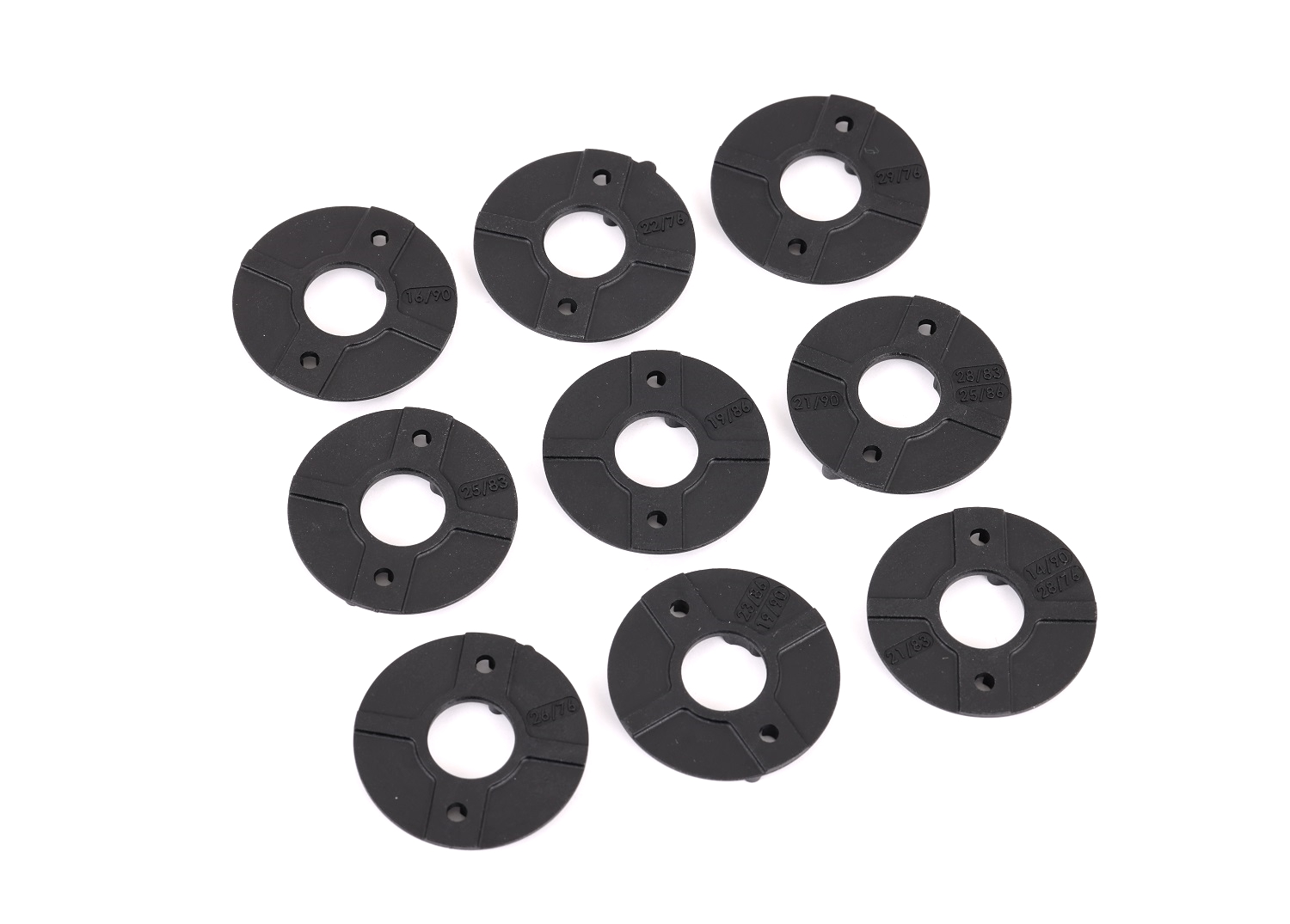 48-Pitch Fixed Gear Adapter Set