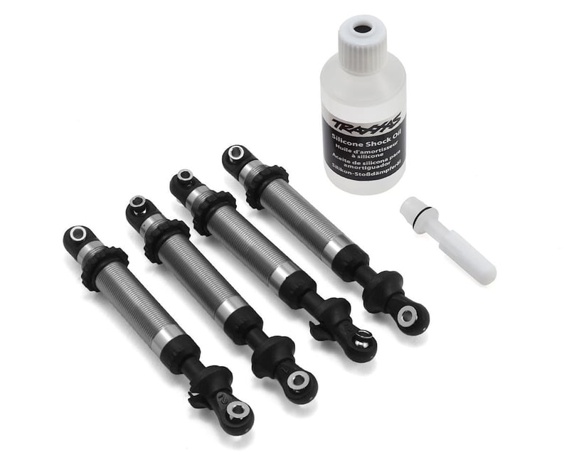 Long Silver Aluminum GTS Shocks (4)