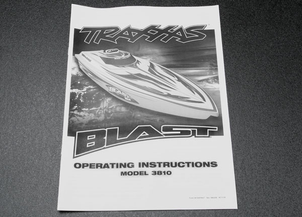 Blast Owner's Manual
