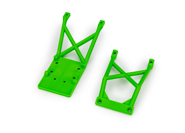 Green Front and Rear Skid Plates
