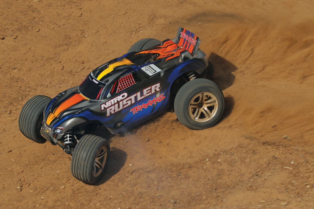 Traxxas Nitro Rustler Assb With Tq Rad