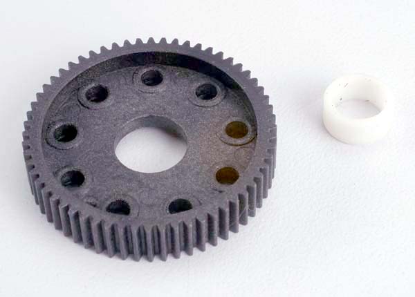60-Tooth Ball Differential Gear with Bushing