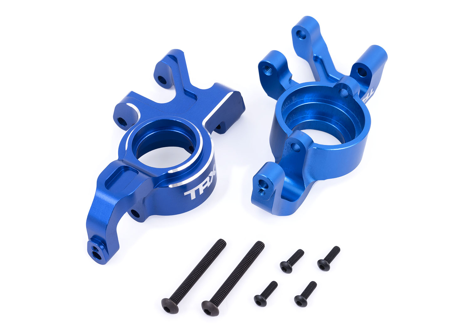 Blue Aluminum Steering Blocks (L&R)