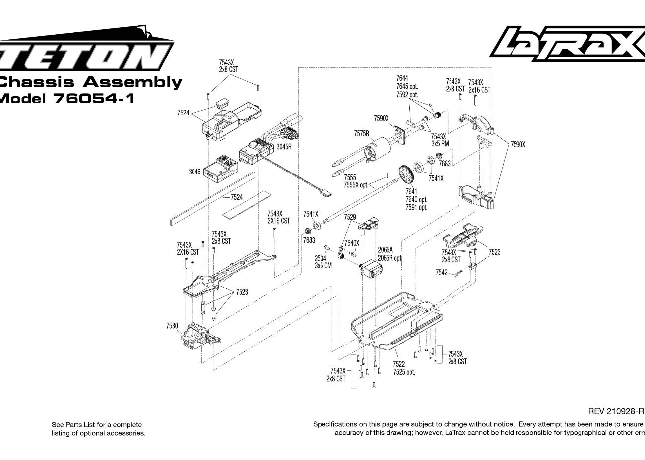 Traxxas 1/18 Latrax Teton 4X4 Monster Truck