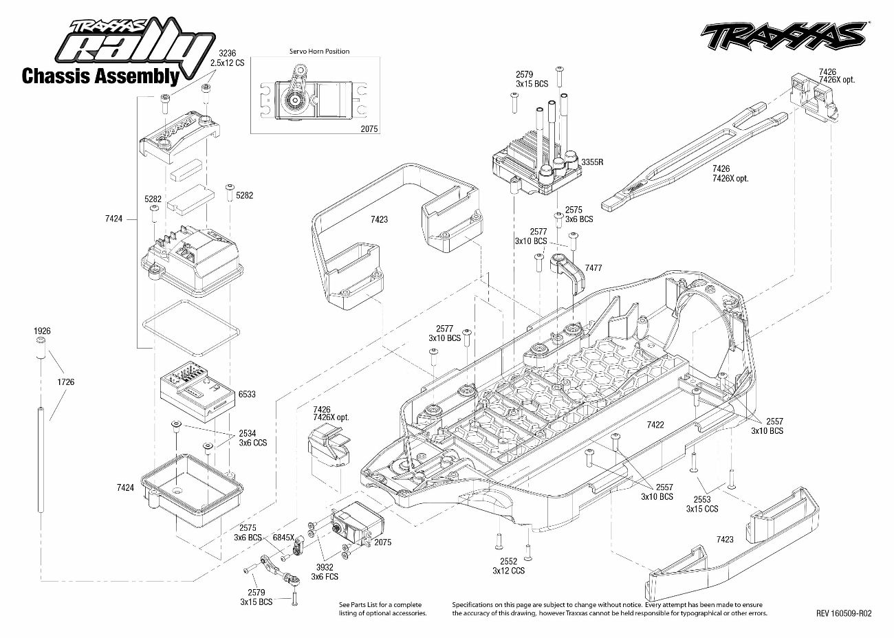 Traxxas 1/10 Rally VXL Brushless AWD Rally Car w/ TQi Radio
