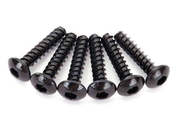 Button-Head Self-Tapping Screws 2.6x12 mm (6)