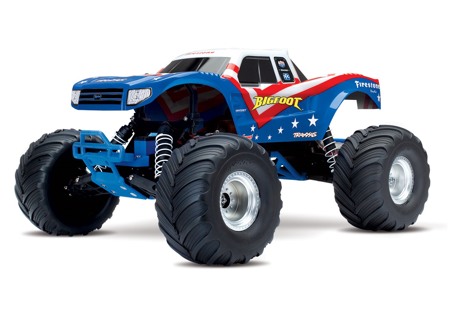 Traxxas 1/10 BIGFOOT XL-5 2WD Replica Monster Truck w/ TQ Radio