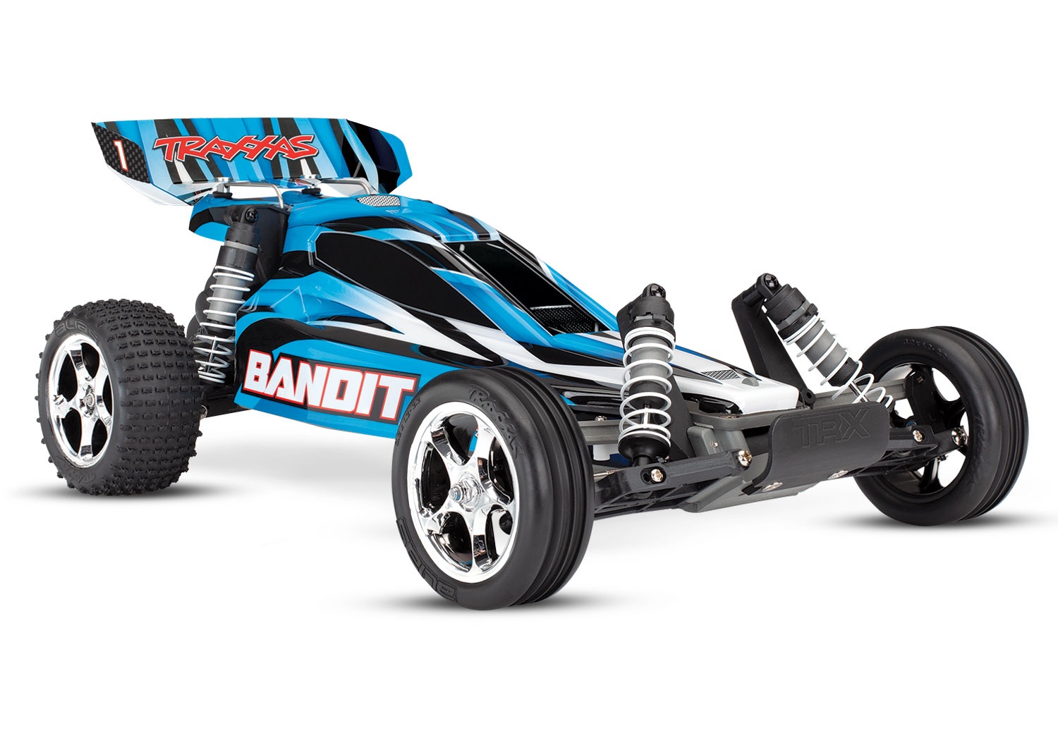 Traxxas 1/10 Bandit XL-5 2WD Extreme Sports Buggy with TQ Radio