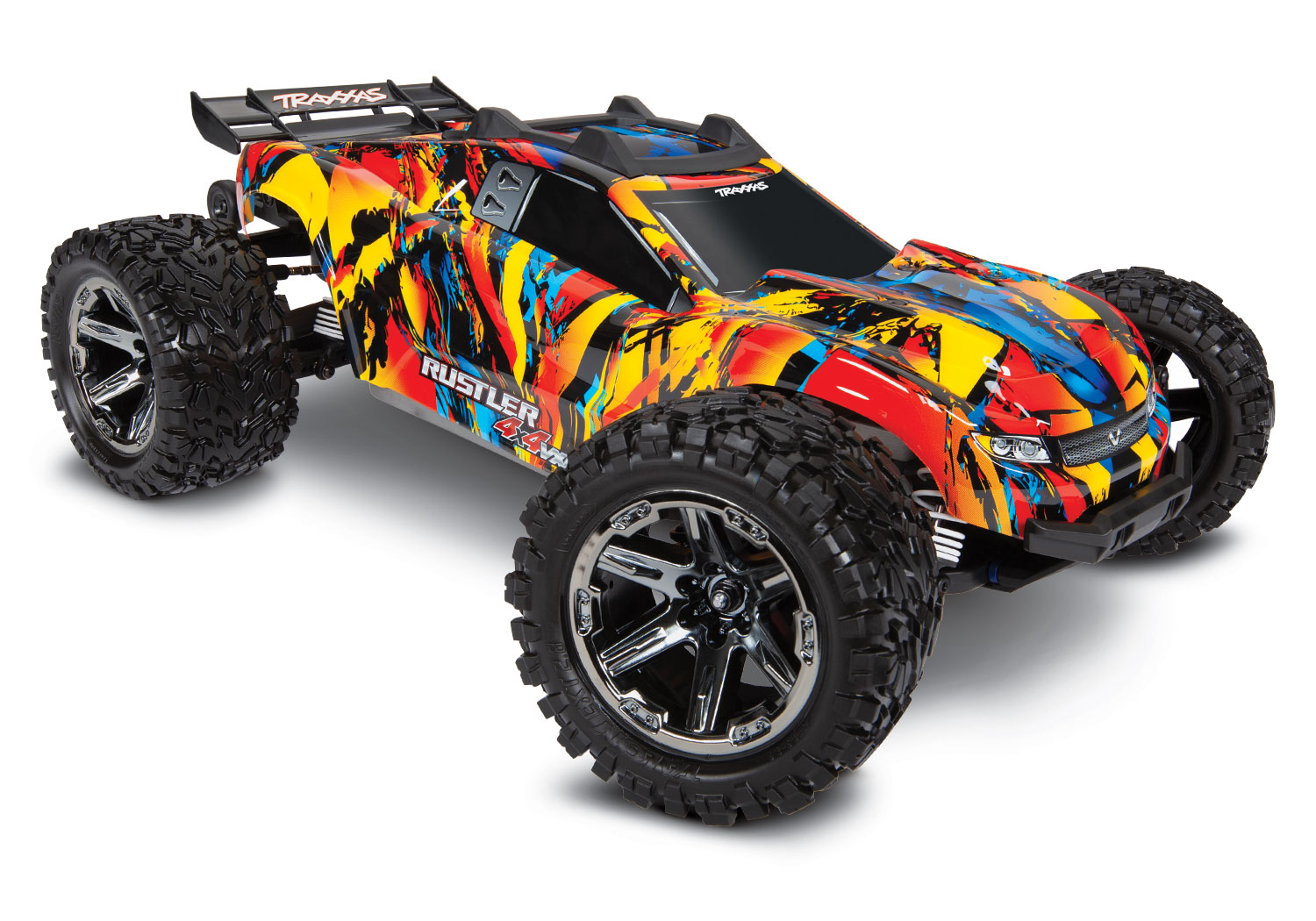 Traxxas 1/10 Rustler VXL 4X4 Brushless Stadium Truck w/ TQi